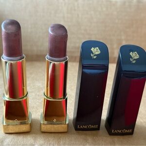 VINTAGE Authentic *TWO* Lancome Rouge Absolu Amande Sucree Rare Discontinued